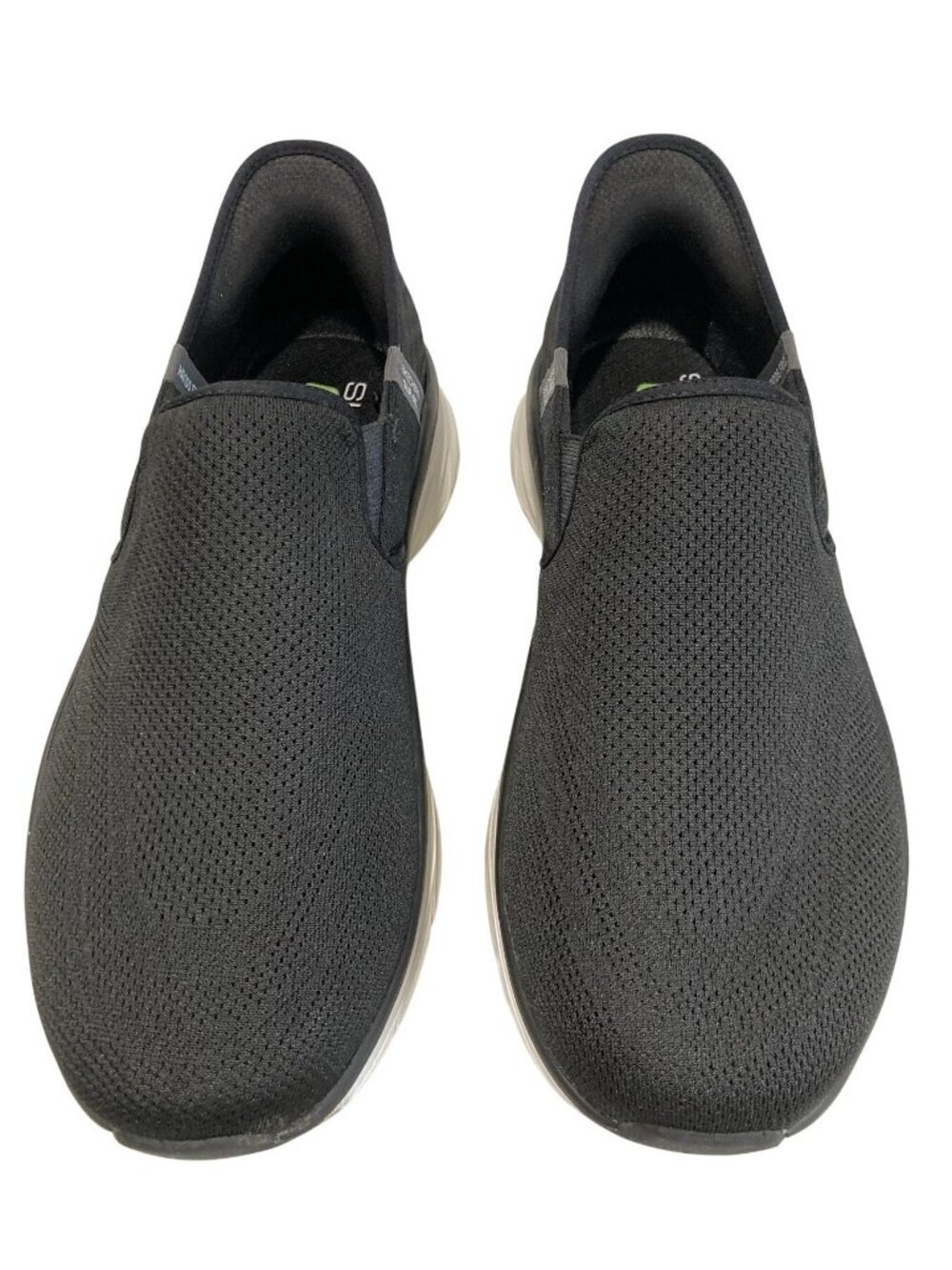 Skechers D Lux Walker Shoes size 11 4E Extra Wide Black Slip In Sneaker 232455WW - Picture 5 of 12
